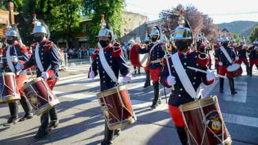 Desfile aniversario San Martín de los Andes . Foto Patricio Rodriguez