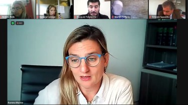 La audiencia estuvo a cargo de la jueza Romina Martini. 