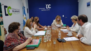 Presentaron el proyecto Ficha Limpia en el Concejo Deliberante de Cipolletti. Foto Archivo: Flor Salto. 