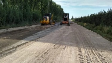 La calle Kilómetro de Nardini será repavimentada en las próximas semanas.