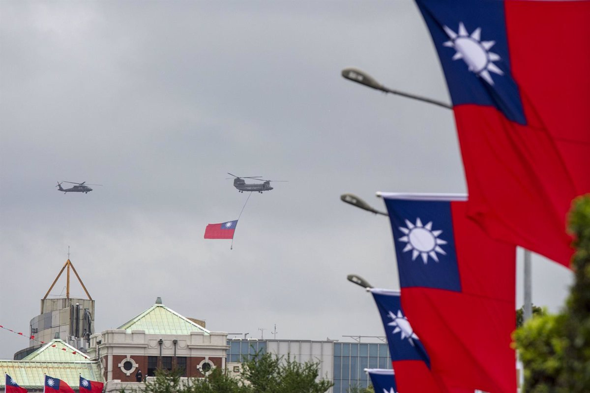 Taiwán informó sobre aviones chines en su espacio aéreo en el mismo momento que Rusia atacaba a Ucrania. (Foto archivo
BRENNAN O'CONNOR / ZUMA PRESS / CONTACTOPHOTO)