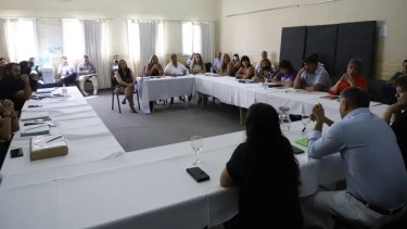 Se reunieron los consejeros escolares en Roca a pocos días del inicio de clases