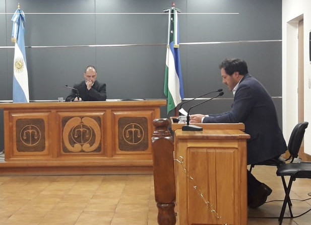 El juez de garantías de Bariloche Juan Pablo Laurence admitió los cargos que el fiscal del caso Martín Govetto formuló contra el hombre imputado. (foto de archivo)