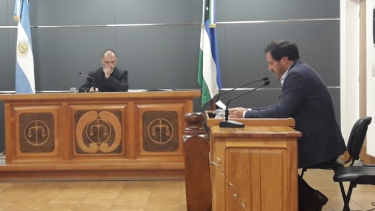 El juez de garantías de Bariloche Juan Pablo Laurence admitió los cargos que el fiscal del caso Martín Govetto formuló contra el hombre imputado. (foto de archivo)