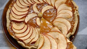 Anotá esta receta de tarta dulce y manzana