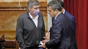 Las alertas en Casa Rosada apuntan a que la postura de rechazo del jefe camporista  "contagie" a una cantidad alta de diputados del oficialismo.-