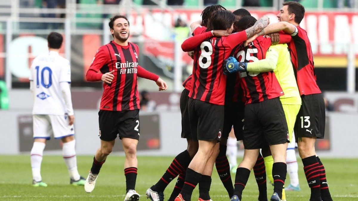 Milan se impuso por un gol del portugués Rafael Leao.