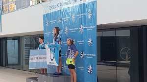 Gran actuación de la neuquina Jouglard en el Nacional de natación