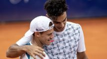 Imagen de Schwartzman ganó el set que faltaba, superó a Cerúndolo y jugará las semis en Buenos Aires