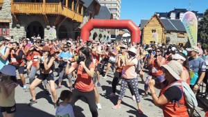Unos 300 participantes en la Correcaminata por el Día de la Lucha contra el Cáncer en Bariloche