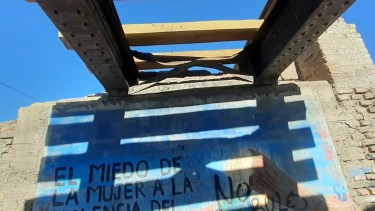 La Comisión del Tren del Valle y la legisladora Silvia Morales, hicieron un relevamiento del estado de las vías entre Regina y Godoy. (Foto gentileza)