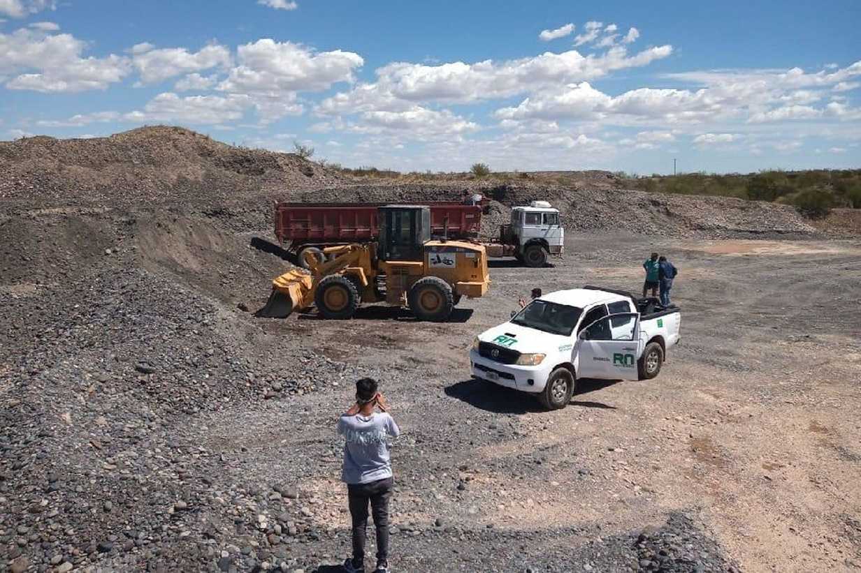 La minería en Río Negro tiene desarrollo en minerales de segunda categoría pero no en los metalíferos. Solo hay proyectos exploratorios. Archivo