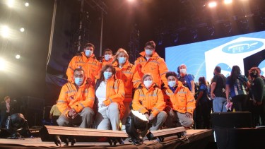 Desde el Siarme, atendieron a unas 80 personas por día en promedio en la Fiesta de la Manzana. Foto: Juan Thomes