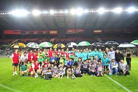 Los pilotos del TC jugarán el viernes un partido a beneficio en el estadio del Deportivo Patagones. Gentileza.