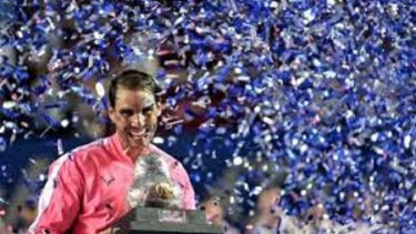 Nadal conquistó el título en Acapulco
