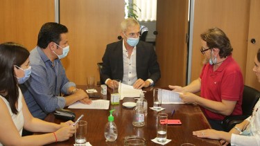 El gobierno acordó con ATEN la nueva pauta salarial. Foto: prensa de Gobierno