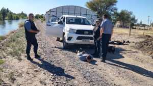 Escaparon de Neuquén con una camioneta robada y los capturaron en Allen