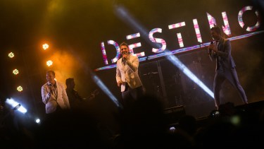 El grupo que mantiene el legado del Trío San Javier, le realizó una canción a Viedma. Foto: Pablo Leguizamon