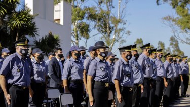El acto se realizó en la Escuela de Cadetes de Viedma. Foto gentileza: Secretaría de Comunicación de Río Negro/ Rafael Alvian