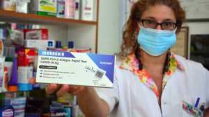 Dos mil autotest de Covid-19 se venden por día en farmacias de todo el país