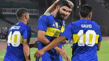 Orsini hizo los dos primeros de Boca (Foto: Télam)