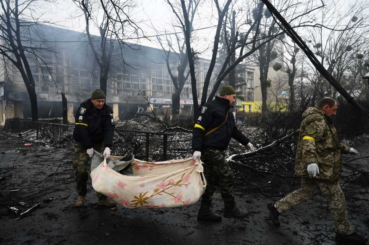 El alcalde de Jerson confirmó la situación en la ciudad ucraniana. (Photo by ARIS MESSINIS / AFP)