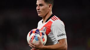 El curioso «enojo» de Julián Álvarez después de la goleada de River a Laferrere