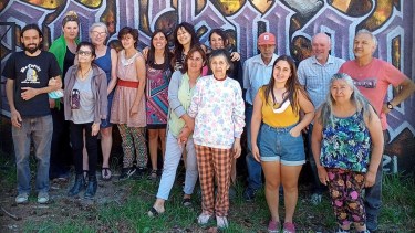 La tarea comunitaria es uno de los fundamentos del grupo teatral El Brote, pero también poner el foco en la calidad artística. Foto: Gentileza