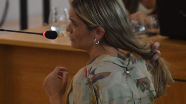 Valentina Macarrón defendió hoy a su padre y aseguró que todo lo ocurrido los "destruyó". (Foto: Telam)