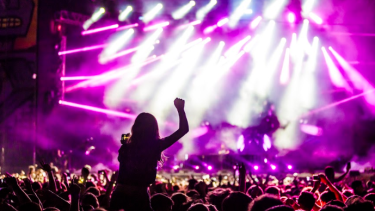 El evento musical contó con una multitudinaria presencia, durante los tres días de show.-