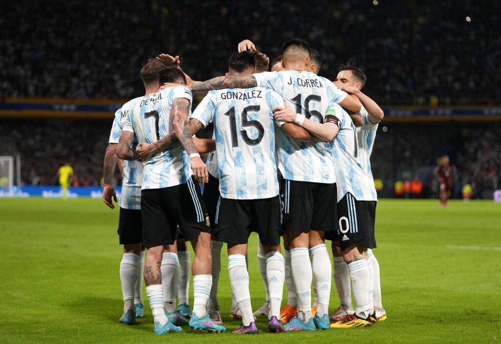 Argentina está segunda en la tabla de posiciones de las Eliminatorias Conmebol. (Foto: AP)