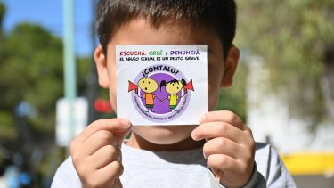 El Día Mundial para la Prevención del Abuso Sexual contra Niñas, Niños y Adolescentes. Foto archivo: Florencia Salto