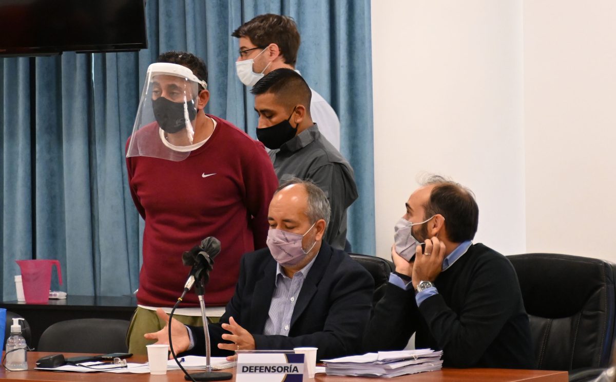 El imputado, Damián Retamal, se encuentra con prisión preventiva. Foto Florencia Salto.