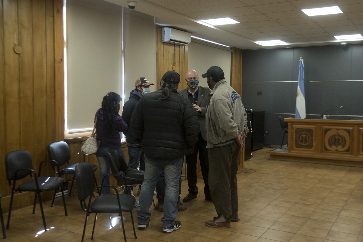 Los cinco imputados fueron declarados culpables. Foto: Marcelo Martínez 