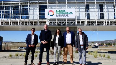 El Parque Industrial, Tecnológico y Productivo de Bariloche tuvo una fuerte inversión provincial en infraestructura. Archivo