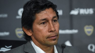 El dirigente colombiano respaldó a Mariano Herrón.