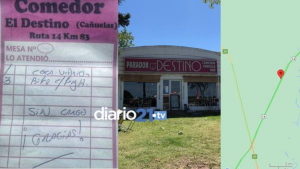 Bomberos que ayudaron en Corrientes pararon a comer y el dueño los reconoció: “Sin cargo”