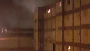 Fue en el bloque C11 en el barrio General Belgrano de Cutral Co (Fotos: gentileza)