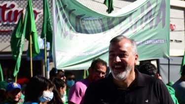 Aguiar asumirá como el líder del gremio a nivel nacional junto a Mercedes Cabezas como secretaria adjunta. Foto Archivo: Emiliana Cantera y César Izza.