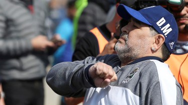 El corazón de Maradona está bajo custodia policial. (Foto: Reuters)
