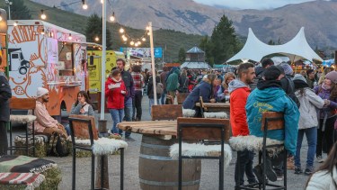 El primer Festival de la Cerveza Artesanal de Bariloche pasó la prueba de fuego. Foto: Gentileza