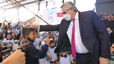 Alberto Fernández busca 