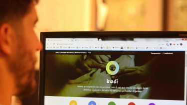 El sitio web del INADI ofrece alternativas para hacer reclamos online.(Foto: Juan Thomes)