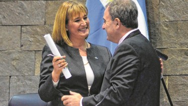 Santagati jura como Defensora en junio del 2017. Evalúa, actualmente, si se presentará por un segundo mandato como titular. Foto Archivo: Marcelo Ochoa