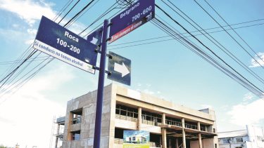 El edificio del Ipross aguarda su terminación que quedó pendiente de julio del año pasado. Foto: Marcelo Ochoa