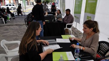 Personal del ministerio de Gobierno y Comunidad recepción unos 200 trámites. Foto: José Mellado.