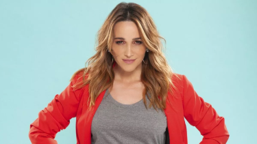 Vero Lozano había caído de una aerosilla y se había fracturado los tobillos. 