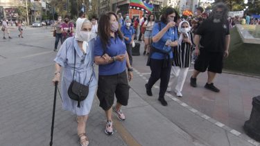 Marcha de la Resistencia el 10 de diciembre de 2021 (foto archivo Oscar Livera)