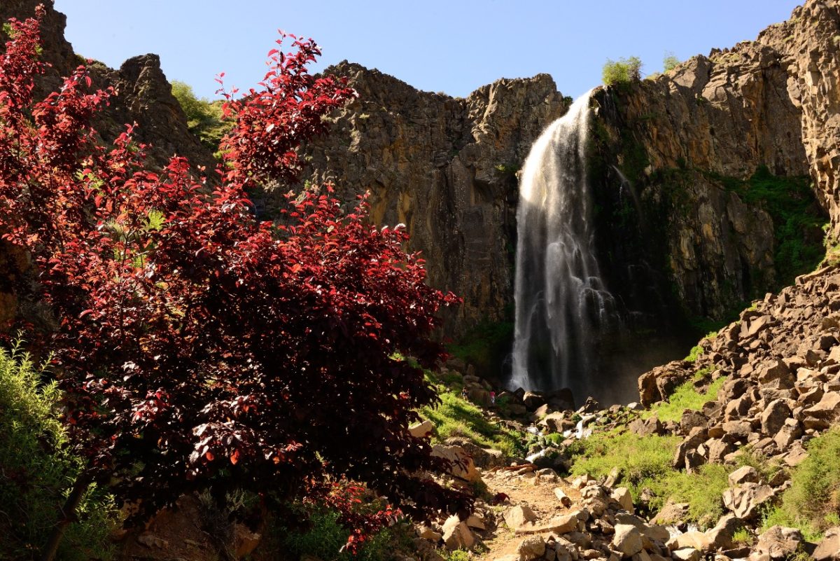 Cascada La Fragua, a 4 km de Manzano Amargo. Foto: Alejandro Carnevale