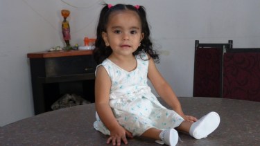 Agustina nació con una limitación en el movimiento.  Foto: Gentileza.